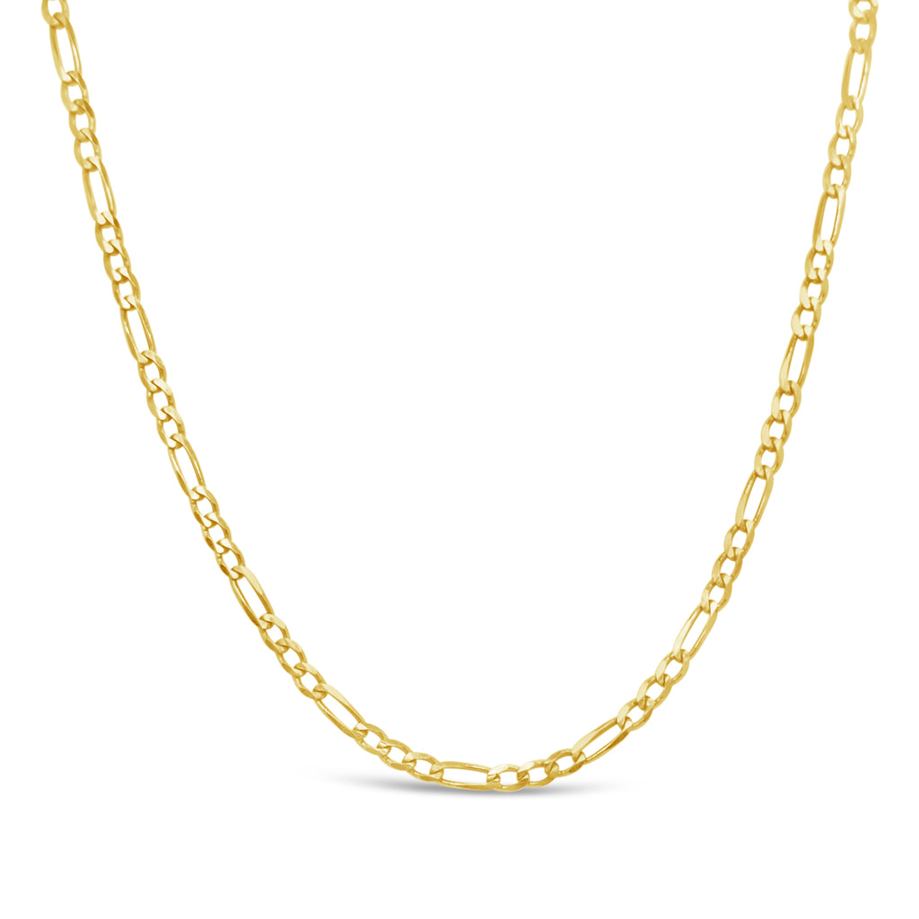 14k Yellow Gold Figaro Chain