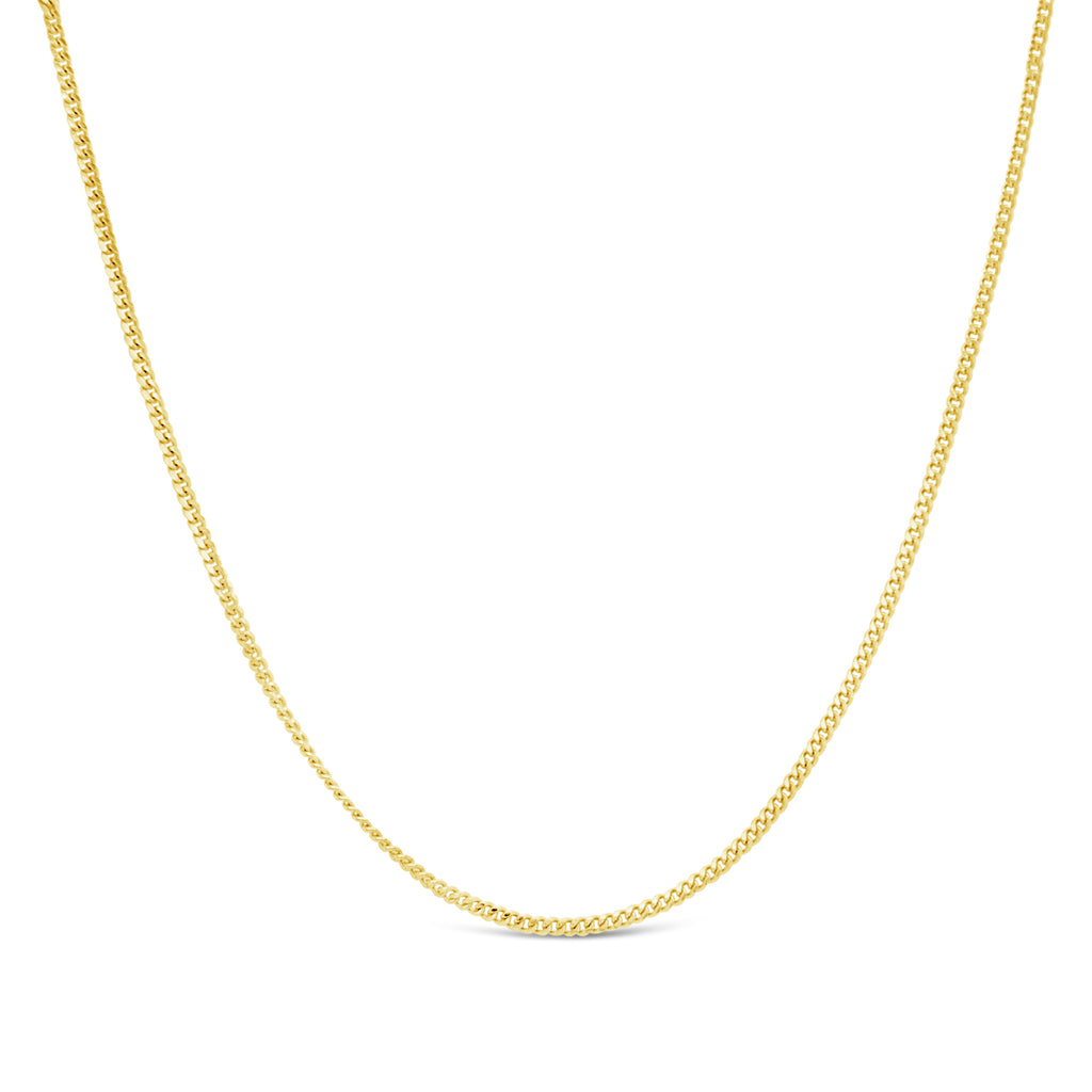 14k Yellow Gold 1MM Miami Cuban Chain