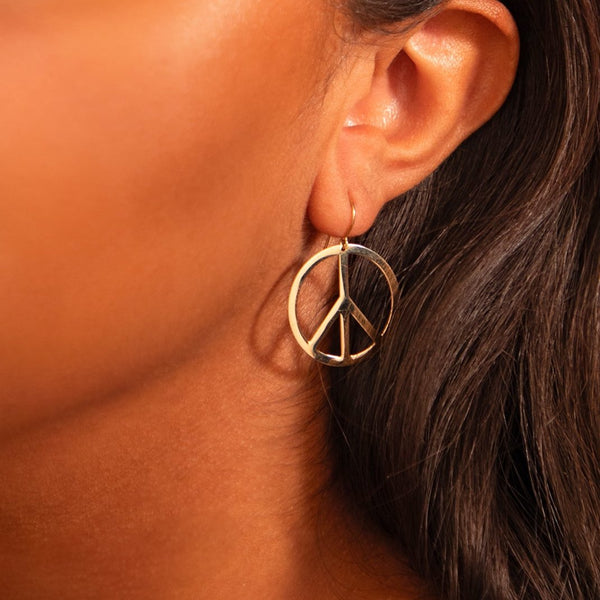 14k Yellow Gold La Paz Dangle Earrings