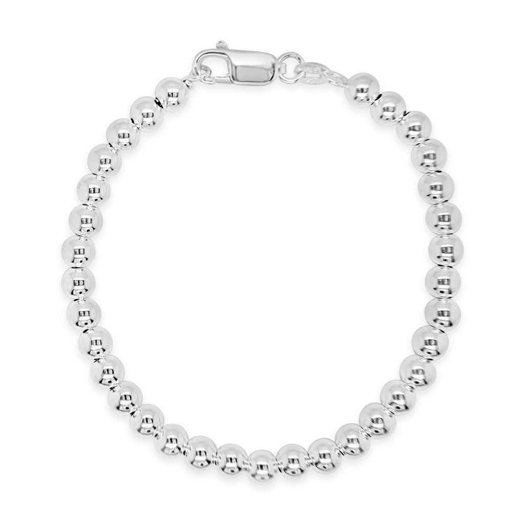 Chico Silver Beaded Bracelet