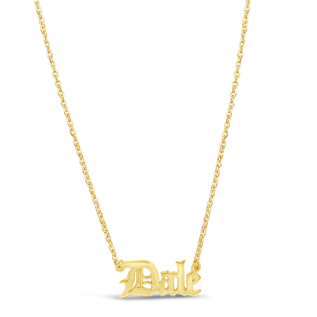 14K Yellow Gold "Dale" Necklace