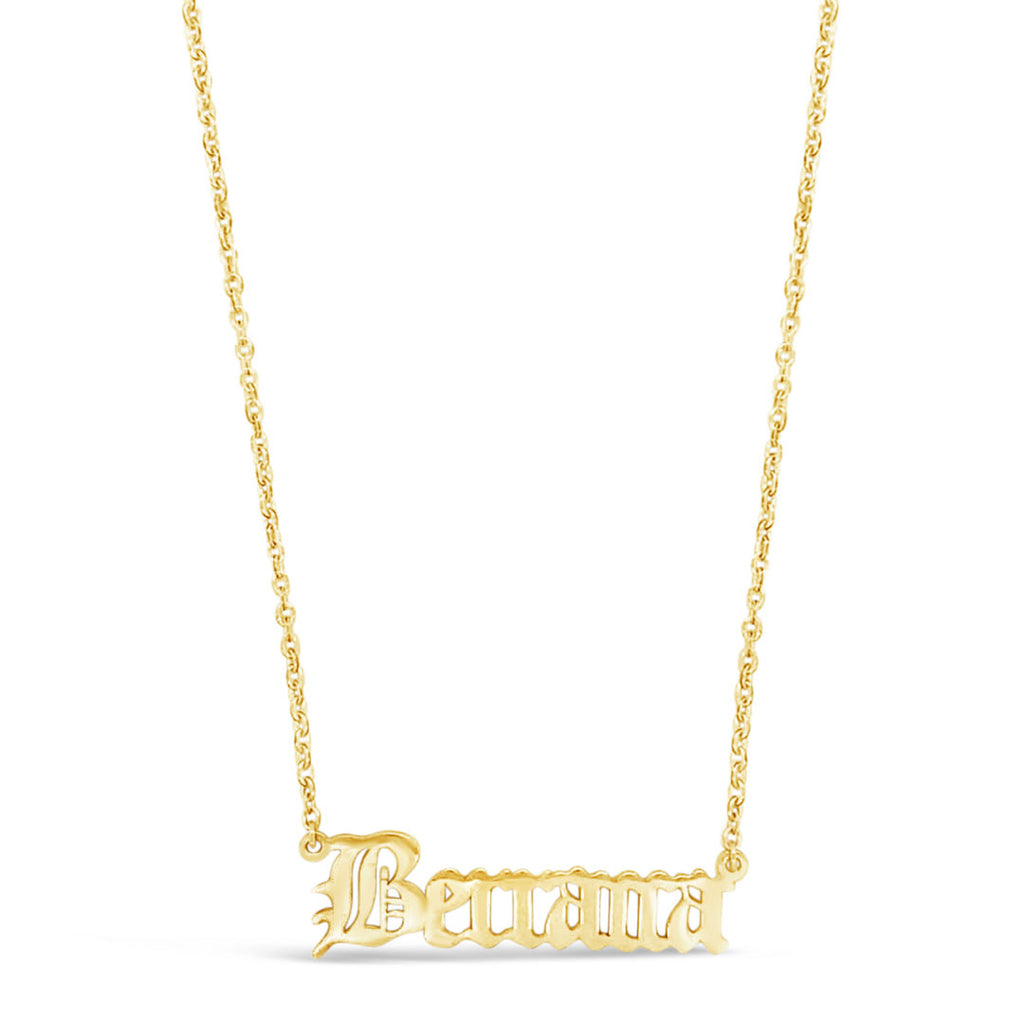 14K Yellow Gold "Berraca" Necklace